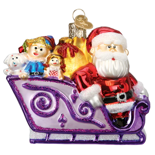 Santa And Friends Ornament