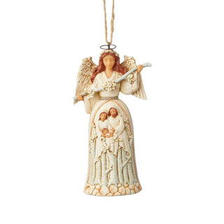 Woodland Nativity Angel Orn