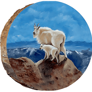 Mountain Goat Ornament