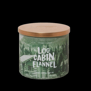 Log Cabin Flannel Yankee Candle