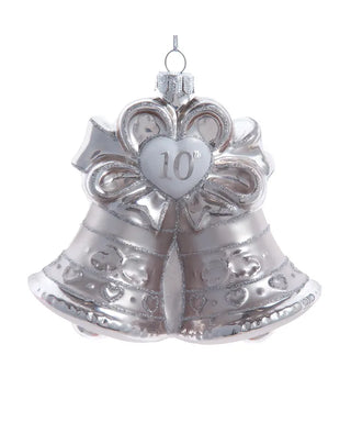 Noble Gems™ Glass "10th Anniversary" Bell