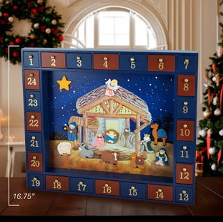 Magnetic Nativity Advent 24 pc