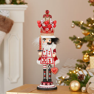 18" King Of Hearts Nutcracker