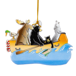 Wolf Gang Duck Ornament