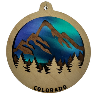 Colorado Mountain and Trees