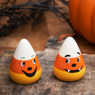 Candy Corn Salt & Pepper Shaker Set