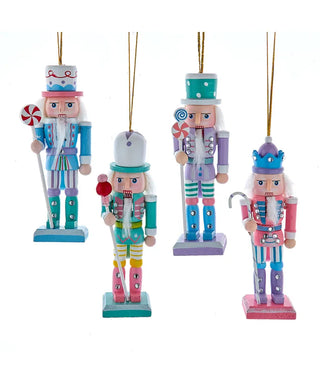 Pastel Candy Nutcracker Orn 4A