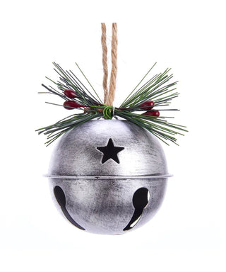 Silver Bell Ornament