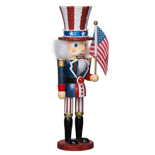 15" Hollywood Nutcrackers™ Uncle Sam Nutcracker