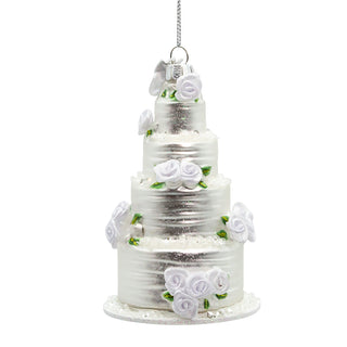 NG™ Glass Four Tier Wedding Cake