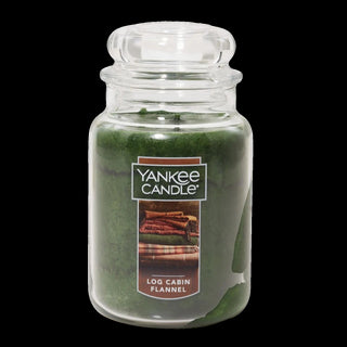 Log Cabin Flannel Yankee Candle LG