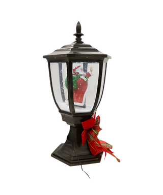 Musical Santa Lamppost