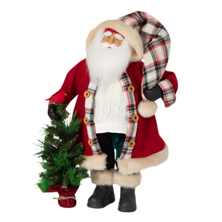 Classic Plaid Santa