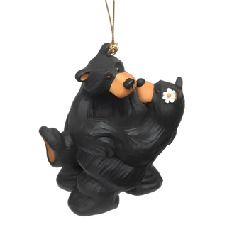 Bearfoots Bear Embrace Ornament