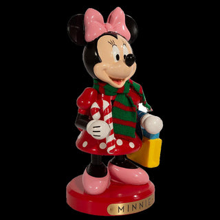 10" Disney© Minnie Mouse With Candy Cane Nutcracker