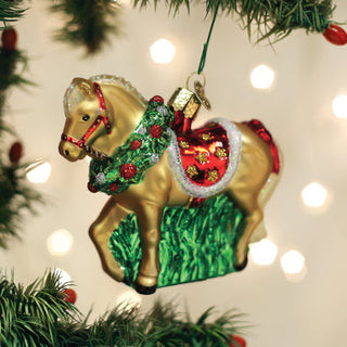 Horse With Wreath