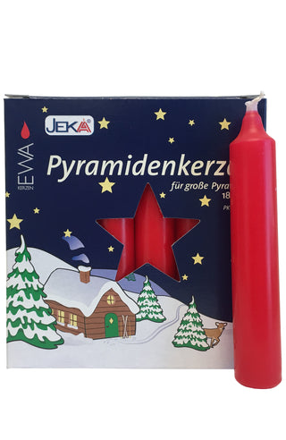 German Candle for Pyramids - Red