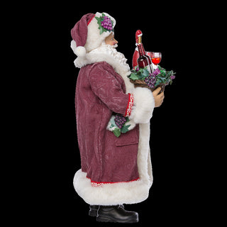 11.5" Fabriché™ Wine Holding Santa