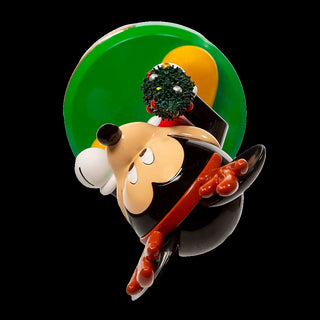 Mickey Mouse With Tree Nutcracker