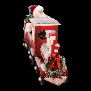 30.5 Inch Kringles Santa On Train