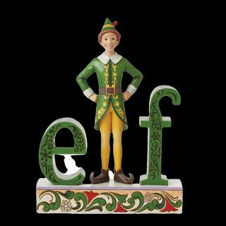 Buddy The Elf Standing Word