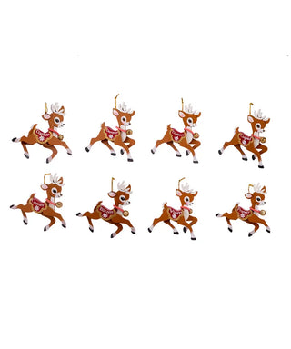 Santa's Reindeer Set of 8