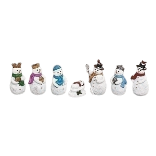 Snowman Nativity Set of 7