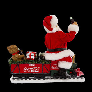 Fabriché™ Coke Santa On Train