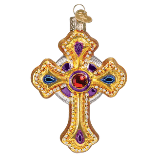 Ornate Cross Ornament