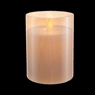 4" Flicker Flame Candle Jar