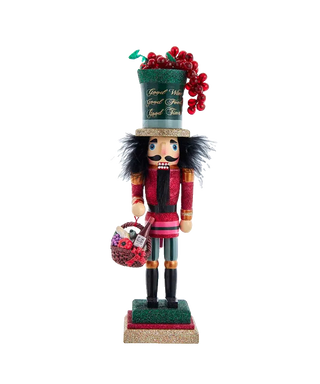 14" Hollywood Nutcrackers™ Wine Nutcracker