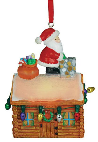 Light Up Santa Cabin EP
