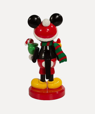 10" Disney© Mickey Mouse With Present Nutcracker