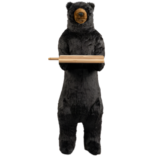 Butler Bear 58 inch Black No Teeth