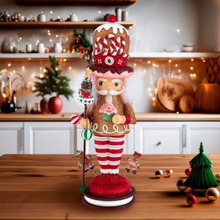 Gingerbread King Nutcracker