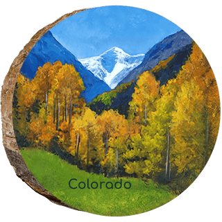 San Juan Mountains Co Ornament