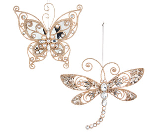 Butterfly & Dragonfly Ornament