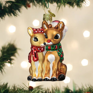 Rudolph® And Clarice™ Ornament