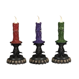 Lighted Face Candles 3A