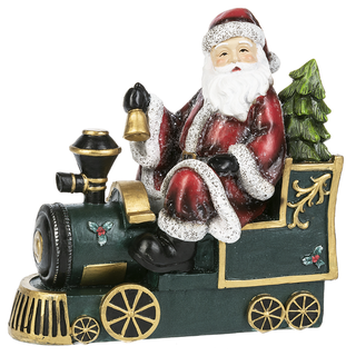 Santa on Train