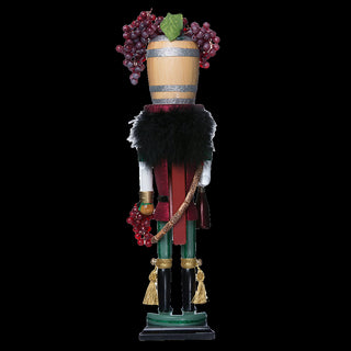 19" Hollywood Nutcrackers™ Wine Barrel Hat Nutcracker