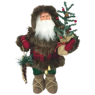 Plaid Woodsman Santa