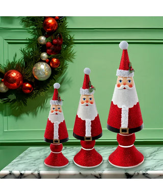 Jolly Jingles Wooden Santa Tree S3