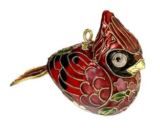 Cloisonne Cardinal