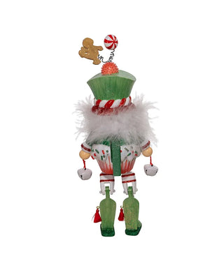 Gingerbread Shelf Sitter Nutcracker