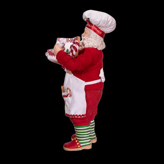 Fabriche Gingerbread Chef Santa