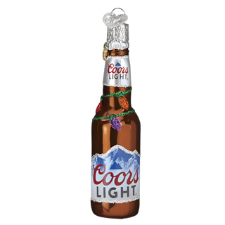 Holiday Coors Light Bottle