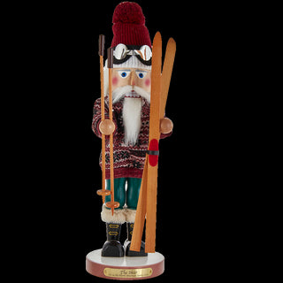 21.3" Steinbach Skier Santa Nutcracker