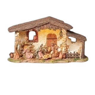 LED Musical Nativity Stable