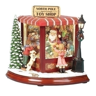 Musical North Pole Toy Shop